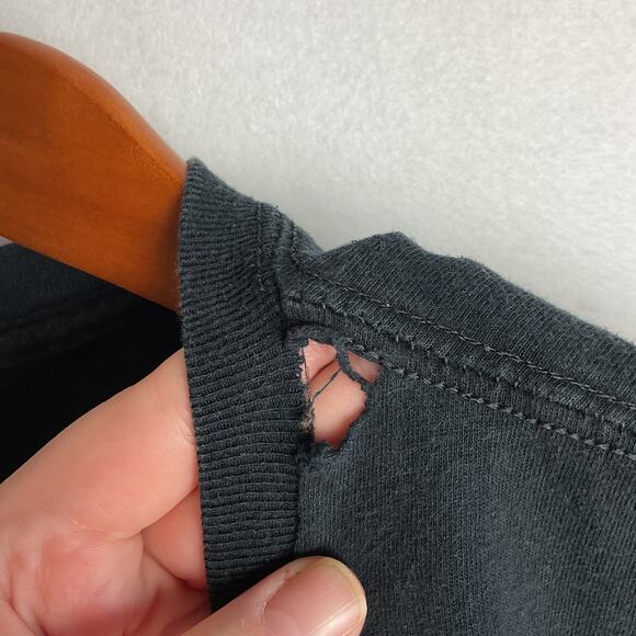 The Terrifier 2 Damien Leone Art The Clown Crew Neck Tee Shirt Black Mens XL - Picture 5 of 9